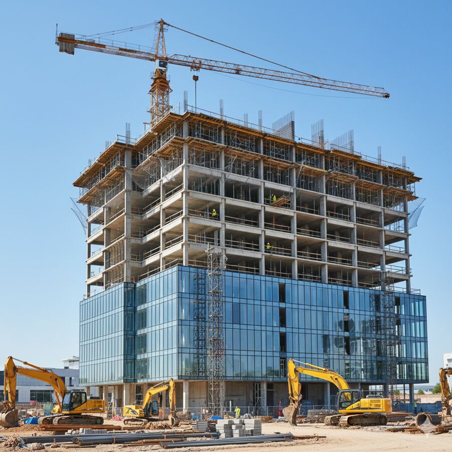 Chantier BTP - Construction et maintenance